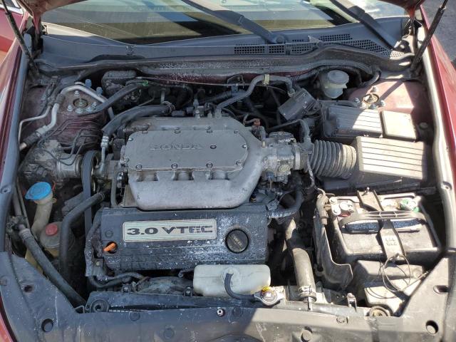 1HGCM66545A041225 - 2005 HONDA ACCORD EX Bordeaux photo 11