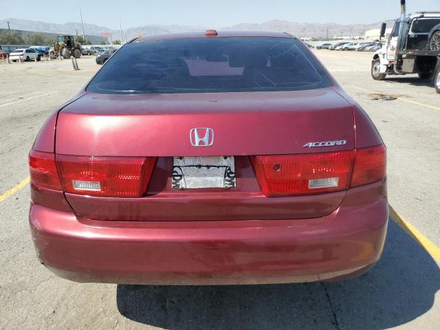 1HGCM66545A041225 - 2005 HONDA ACCORD EX Bordeaux photo 6