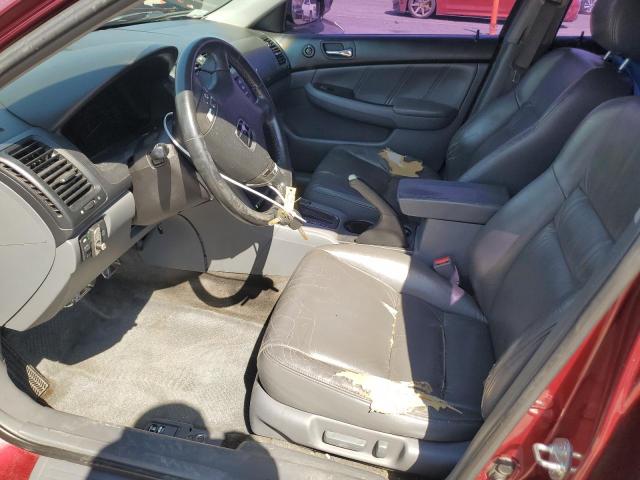 1HGCM66545A041225 - 2005 HONDA ACCORD EX Bordeaux photo 7