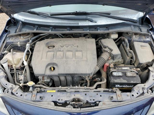 2T1BU4EE6DC949346 - 2013 TOYOTA COROLLA BASE Mavi foto 11