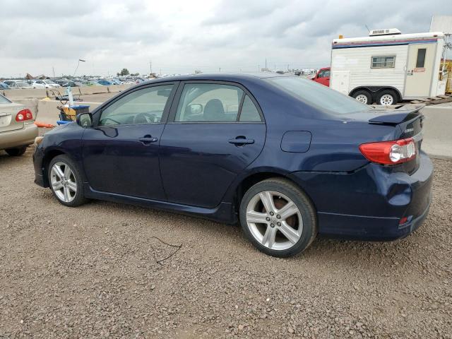 2T1BU4EE6DC949346 - 2013 TOYOTA COROLLA BASE Mavi foto 2