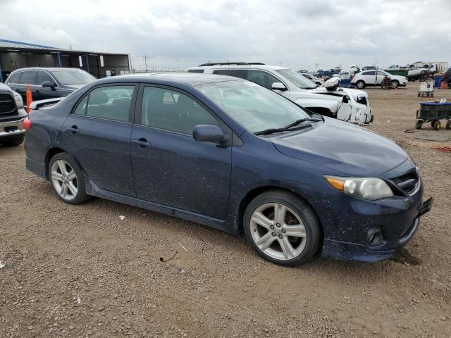 2T1BU4EE6DC949346 - 2013 TOYOTA COROLLA BASE Mavi foto 4