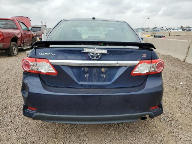 2T1BU4EE6DC949346 - 2013 TOYOTA COROLLA BASE Mavi foto 6