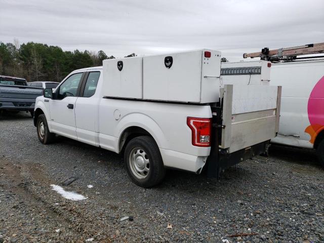 1FTEX1CG0GKE77249 - 2016 FORD F150 SUPER CAB WHITE photo 2