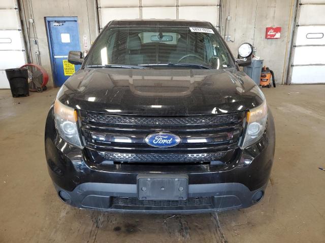 1FM5K8AR6FGA28845 - 2015 FORD EXPLORER POLICE INTERCEPTOR BLACK photo 5