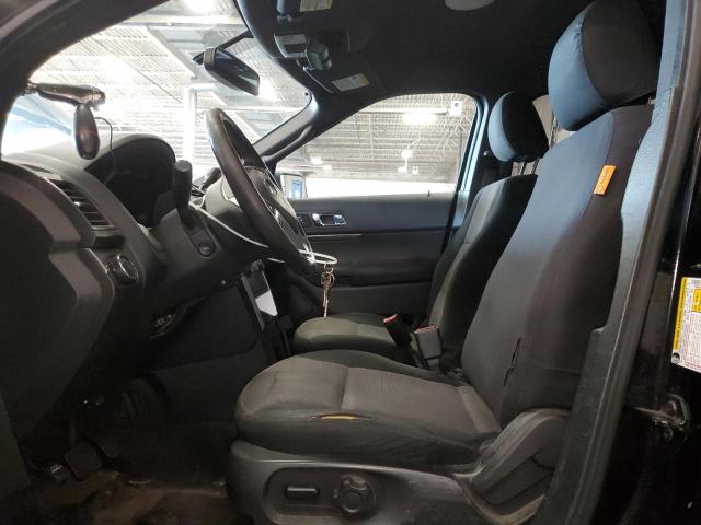 1FM5K8AR6FGA28845 - 2015 FORD EXPLORER POLICE INTERCEPTOR BLACK photo 7