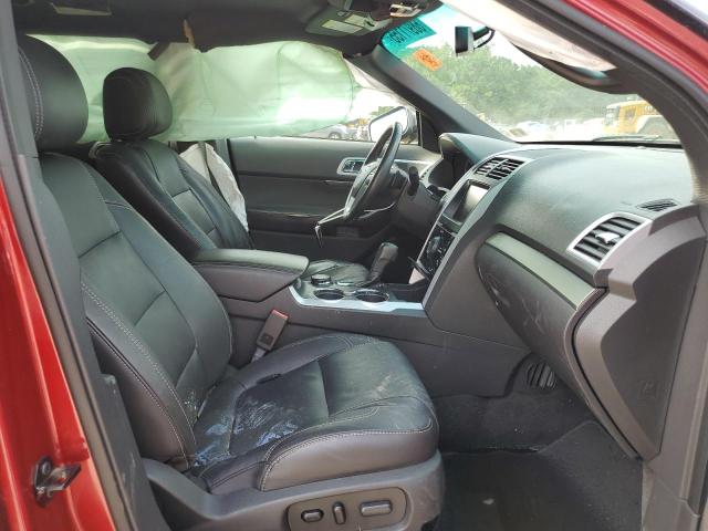1FM5K8GT8FGB00308 - 2015 FORD EXPLORER SPORT RED photo 7
