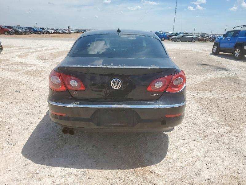 WVWMP7AN5CE531735 - 2012 VOLKSWAGEN CC SPORT BLACK photo 6