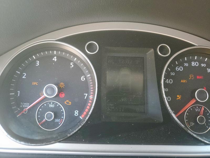 WVWMP7AN5CE531735 - 2012 VOLKSWAGEN CC SPORT BLACK photo 9