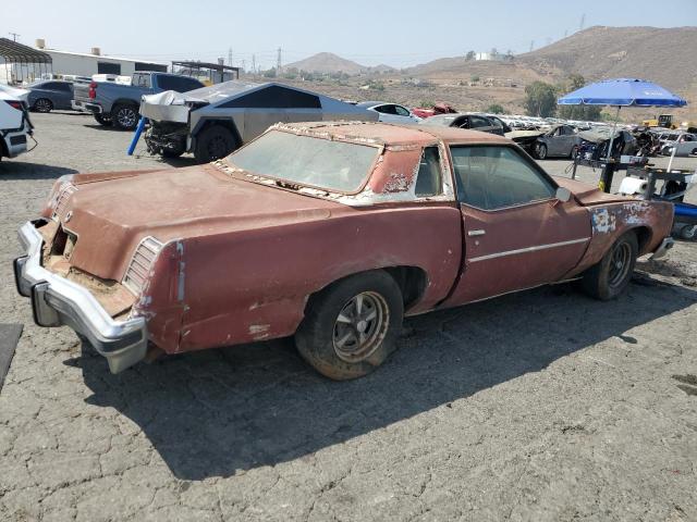 2J57M6A163588 - 1976 PONTIAC GRAN PRIX RED photo 3