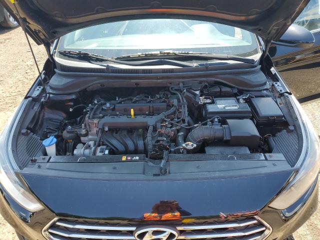 3KPC24A66NE179192 - 2022 HYUNDAI ACCENT SE BLACK photo 11