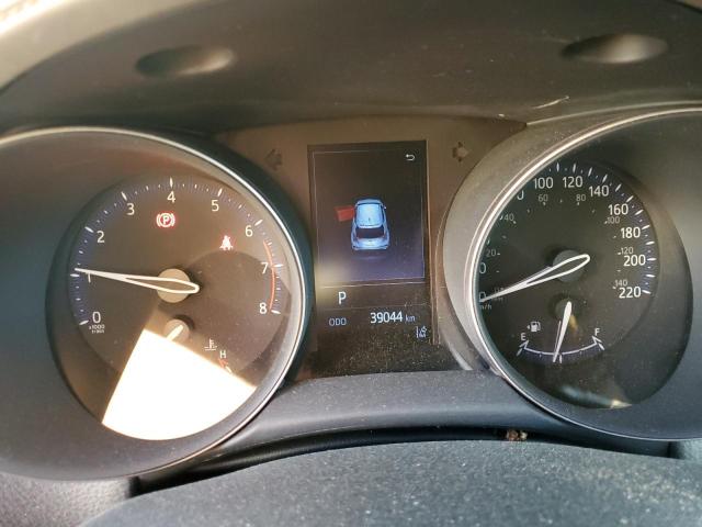 JTNKHMBX3M1097743 - 2021 TOYOTA C-HR XLE ნაცრისფერი ფოტო 9