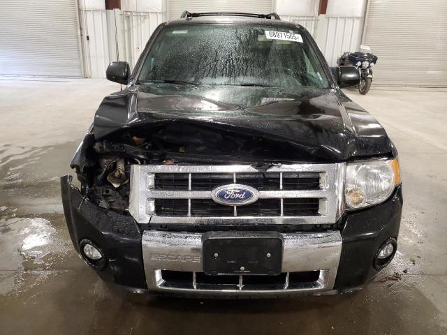 1FMCU9EG2AKD46208 - 2010 FORD ESCAPE LIMITED BLACK photo 5
