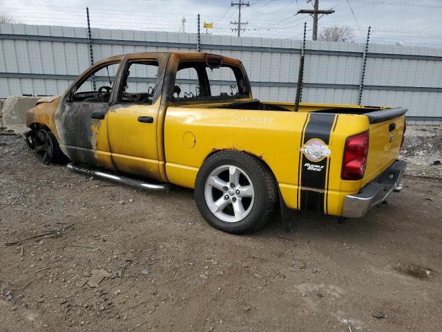 1D7HA18P77S246068 - 2007 DODGE RAM 1500 ST YELLOW photo 2