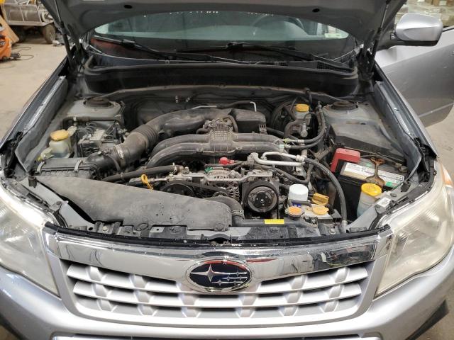 JF2SHBDC0CH431365 - 2012 SUBARU FORESTER 2.5X PREMIUM SILVER photo 12
