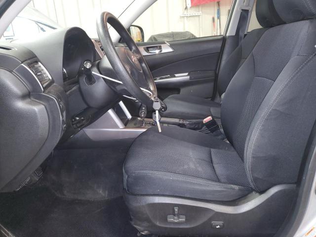 JF2SHBDC0CH431365 - 2012 SUBARU FORESTER 2.5X PREMIUM SILVER photo 7