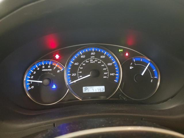 JF2SHBDC0CH431365 - 2012 SUBARU FORESTER 2.5X PREMIUM SILVER photo 9