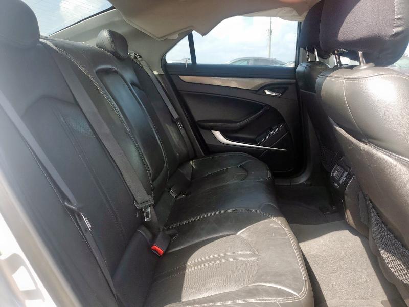 1G6DE5E50D0102895 - 2013 CADILLAC CTS LUXURY COLLECTION ვერცხლისფერი ფოტო 10