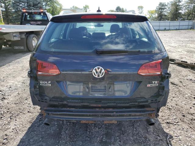 3VWH17AU9HM532329 - 2017 VOLKSWAGEN GOLF ALLTR S BLUE photo 6