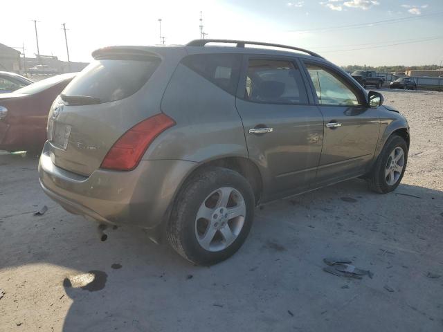 JN8AZ08W24W308832 - 2004 NISSAN MURANO SL TAN photo 3