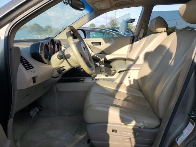 JN8AZ08W24W308832 - 2004 NISSAN MURANO SL TAN photo 7