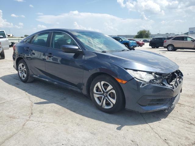 19XFC2F5XHE011641 - 2017 HONDA CIVIC LX BLUE photo 4