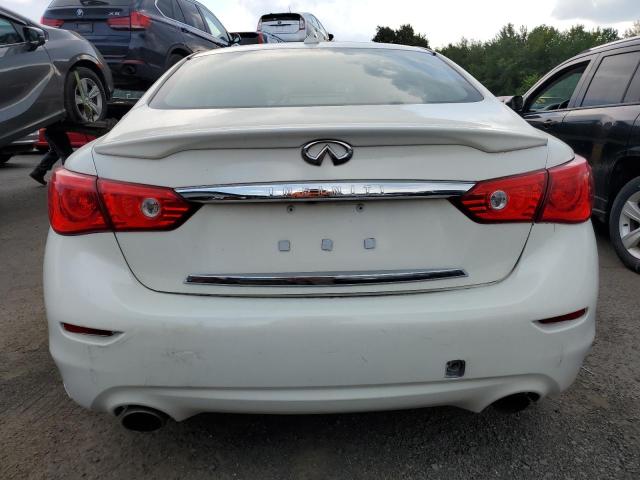 JN1CV7ARXGM253028 - 2016 INFINITI Q50 BASE WHITE photo 6