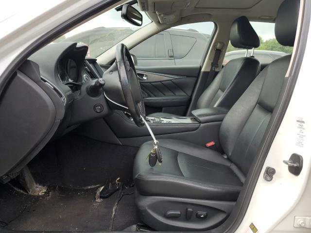 JN1CV7ARXGM253028 - 2016 INFINITI Q50 BASE WHITE photo 7
