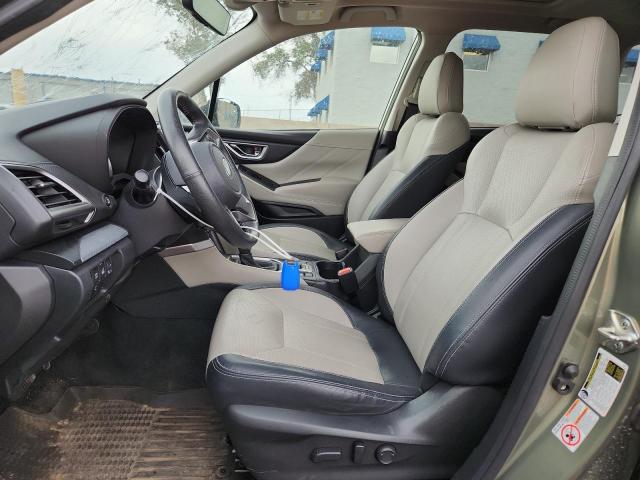 JF2SKAUC0KH457300 - 2019 SUBARU FORESTER LIMITED Зелений фото 7
