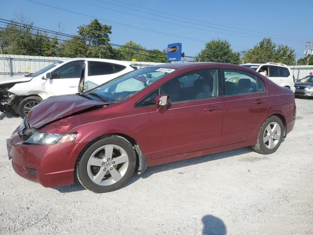 2HGFA15679H512066 - 2009 HONDA CIVIC LX-S MAROON photo 1