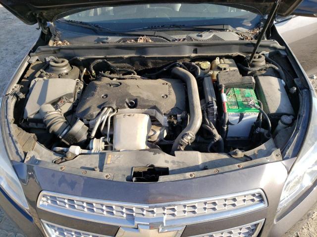 1G11J5SXXDF218953 - 2013 CHEVROLET MALIBU LTZ ნაცრისფერი ფოტო 11