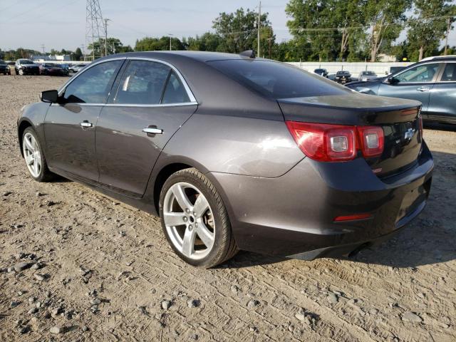 1G11J5SXXDF218953 - 2013 CHEVROLET MALIBU LTZ ნაცრისფერი ფოტო 2