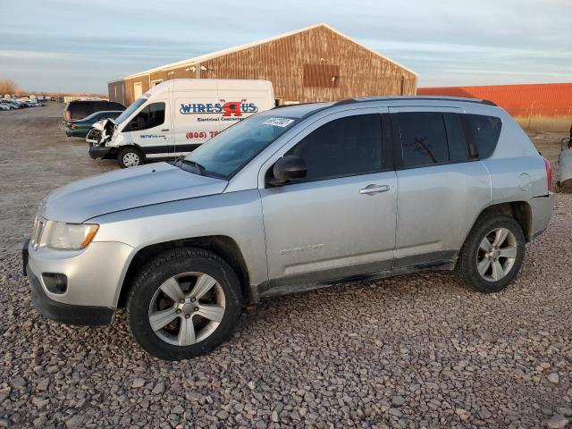 1J4NF1FB8BD257898 - 2011 JEEP COMPASS SPORT SILVER photo 1