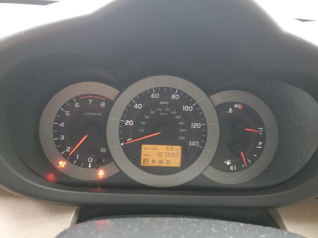 JTMZD33V086055822 - 2008 TOYOTA RAV4 WHITE photo 9