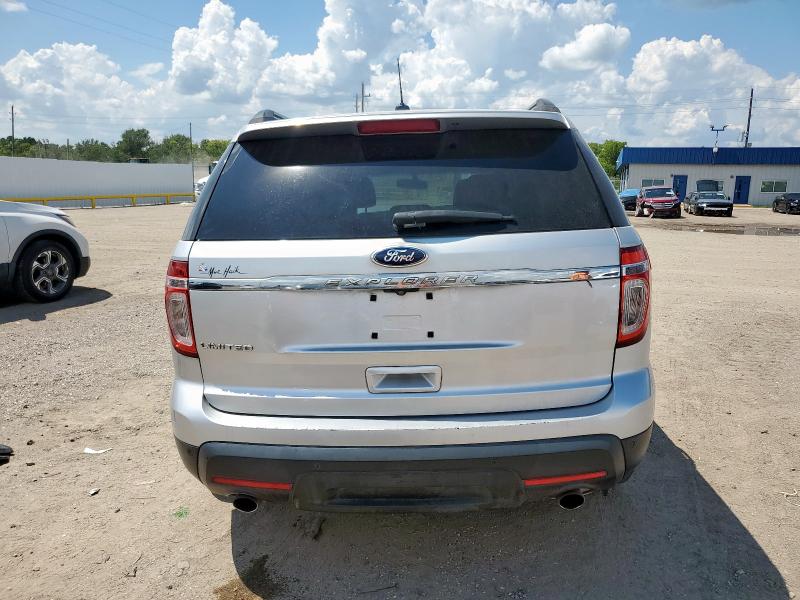 1FMHK7F84CGA64102 - 2012 FORD EXPLORER LIMITED SILVER photo 6