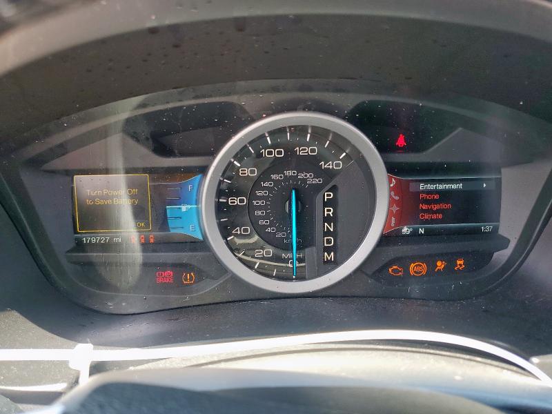 1FMHK7F84CGA64102 - 2012 FORD EXPLORER LIMITED SILVER photo 9