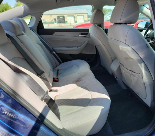 5NPE34AF0JH660549 - 2018 HYUNDAI SONATA SPORT Blau Foto 10