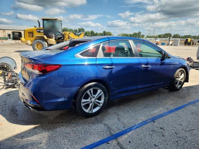 5NPE34AF0JH660549 - 2018 HYUNDAI SONATA SPORT Blau Foto 3