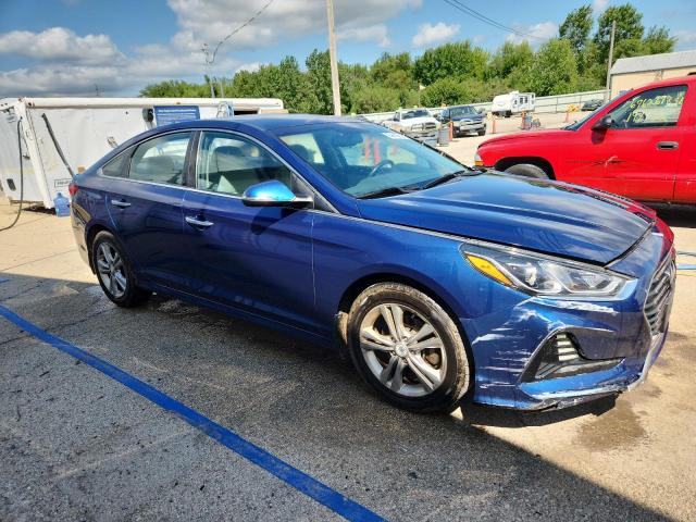 5NPE34AF0JH660549 - 2018 HYUNDAI SONATA SPORT Blau Foto 4