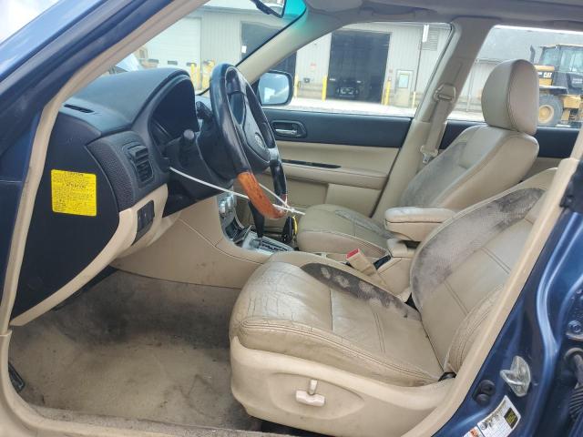 JF1SG67647H724633 - 2007 SUBARU FORESTER 2.5X LL BEAN BLUE photo 7
