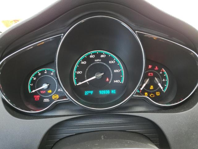 1G1ZC5EB8AF223819 - 2010 CHEVROLET MALIBU 1LT CHARCOAL photo 9