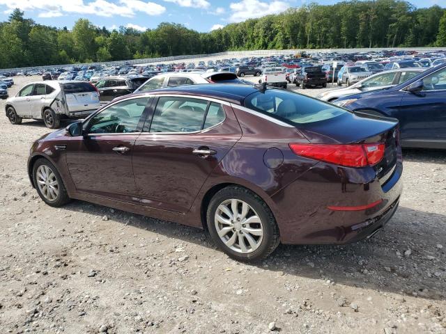 5XXGN4A7XFG443587 - 2015 KIA OPTIMA EX MAROON photo 2