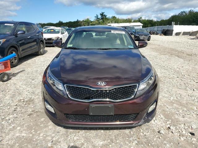 5XXGN4A7XFG443587 - 2015 KIA OPTIMA EX MAROON photo 5
