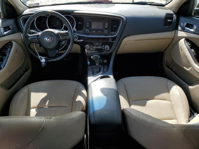 5XXGN4A7XFG443587 - 2015 KIA OPTIMA EX MAROON photo 8