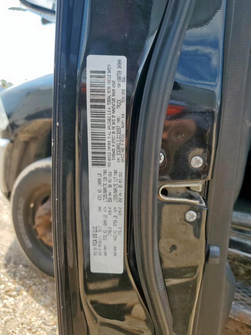 3C63RRGL2JG132267 - 2018 RAM 3500 ST შავი ფოტო 13