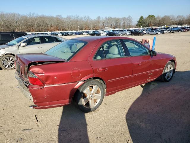 1LNFM87A66Y638612 - 2006 LINCOLN LS RED photo 3