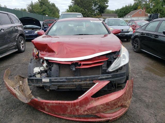 5NPEB4AC7DH546867 - 2013 HYUNDAI SONATA GLS RED photo 5