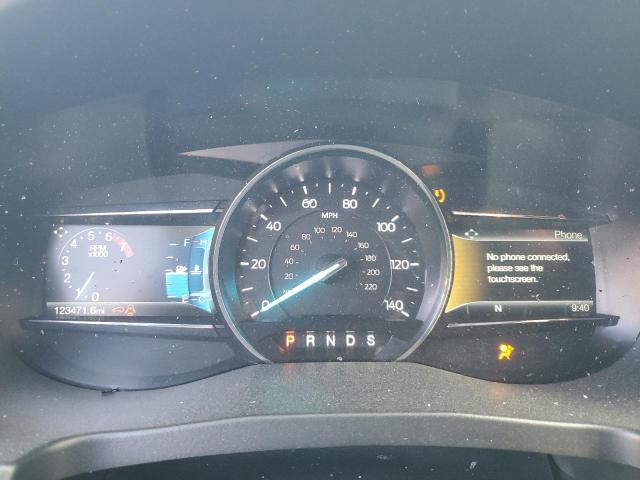 1FM5K7D81JGC73526 - 2018 FORD EXPLORER XLT Черный фото 9