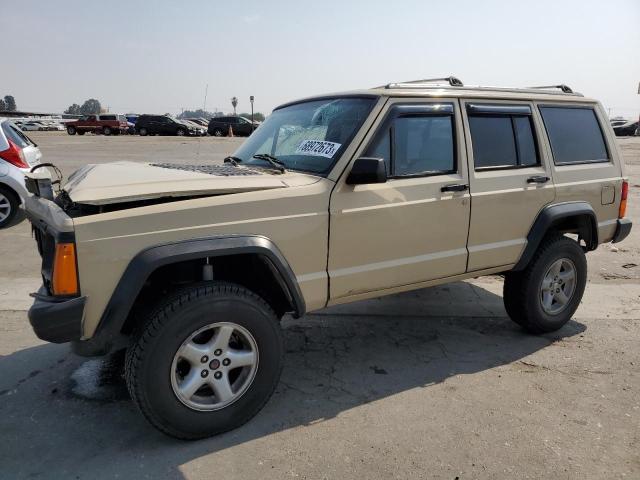 1J4FT58S3ML607822 - 1991 JEEP CHEROKEE LAREDO TAN photo 1