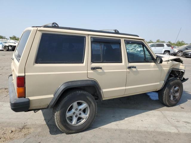 1J4FT58S3ML607822 - 1991 JEEP CHEROKEE LAREDO TAN photo 3